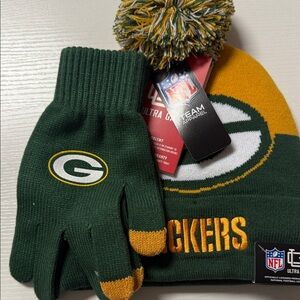 NFL Green Bay Packers‎ Green and Yellow Winter Set